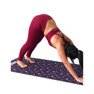 Yoga mat for women Les Poulettes Fitness Flamant rose