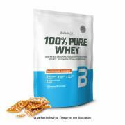 Lot of 10 bags of 100% pure whey protein Biotech USA - Caramel salé - 1kg