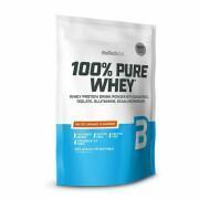 Lot of 10 bags of 100% pure whey protein Biotech USA - Caramel salé - 454g
