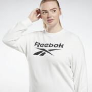 Sweatshirt woman Reebok Crewneck Identity Logo French Terry