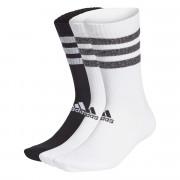 Football Socks adidas Glam 3-Bandes CushionedSport (x3)