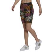 Women's short leggings adidas Cycliste FARRio 3-Stripes Print Cotton