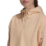 Sweatshirt woman adidas Essentials Golden Logo Sherpa
