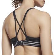 Women's bra Reebok Lux Strappy Sports Nature Grown Print