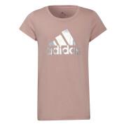 Girl's T-shirt adidas Dance Metallic Print