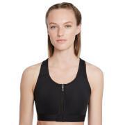 Women's zip-up bra Nike Dri-FIT Swoosh