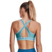 Moderate support sports bra for women Under Armour crossback